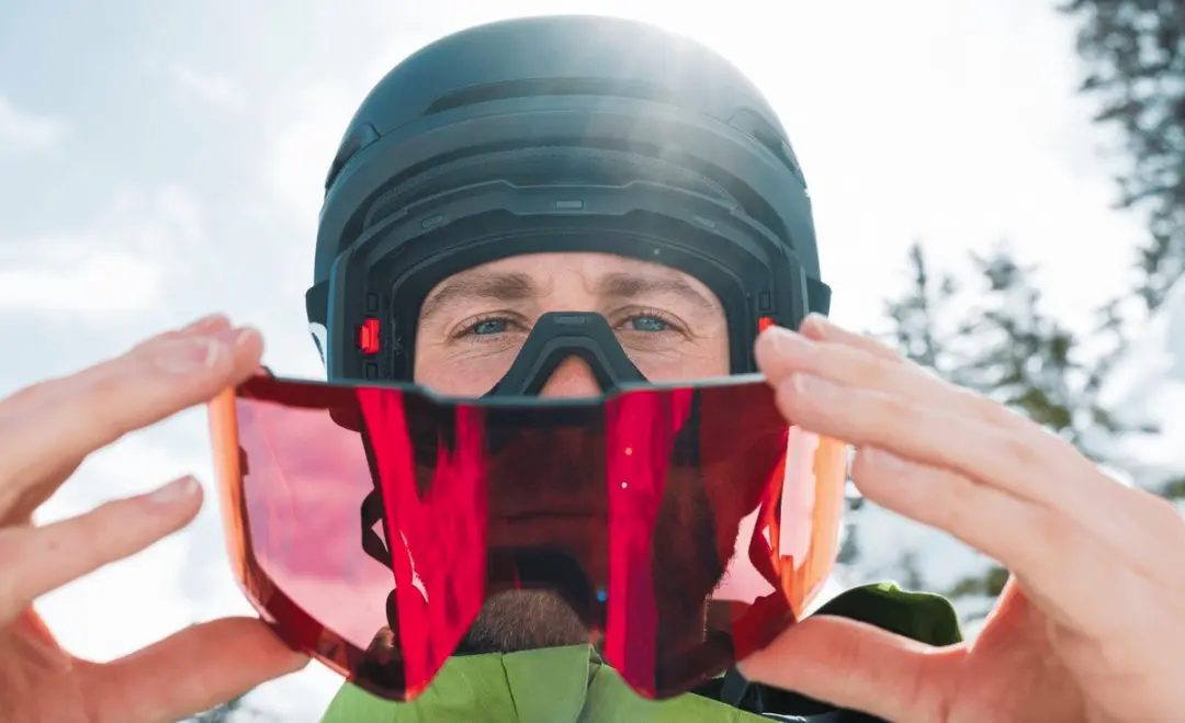 Oakley Line Miner Pro L Skibril - Matte Black - Prizm Snow Sage Gold - afbeelding 6 van 6