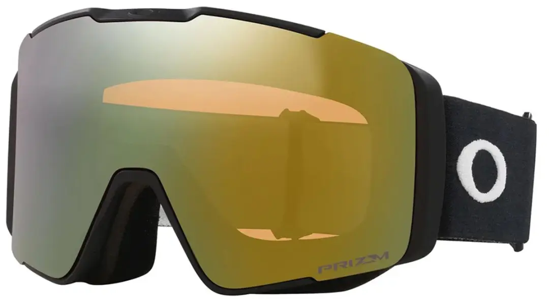 Oakley Line Miner Pro L Skibril - Matte Black - Prizm Snow Sage Gold - afbeelding 4 van 6