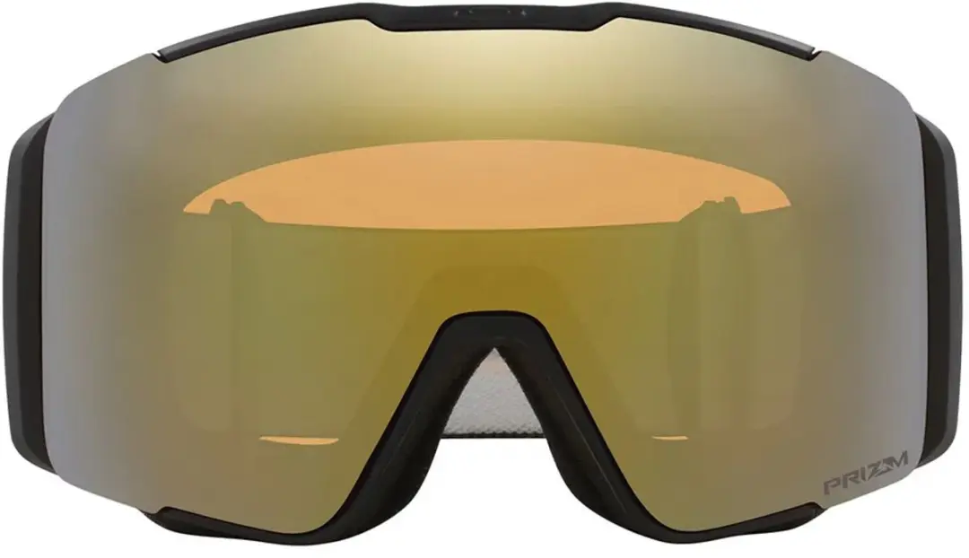 Oakley Line Miner Pro L Skibril - Matte Black - Prizm Snow Sage Gold - afbeelding 3 van 6