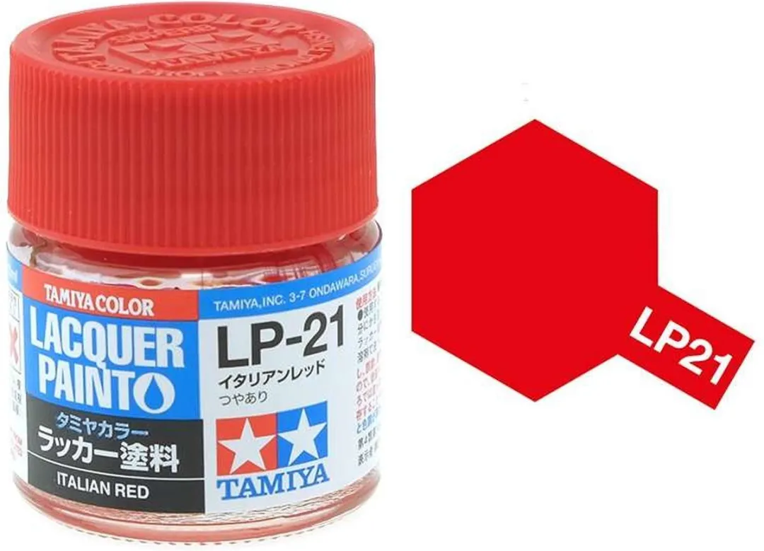Tamiya Hobbyverf Olieverf LP-21 Italian Red 10ml