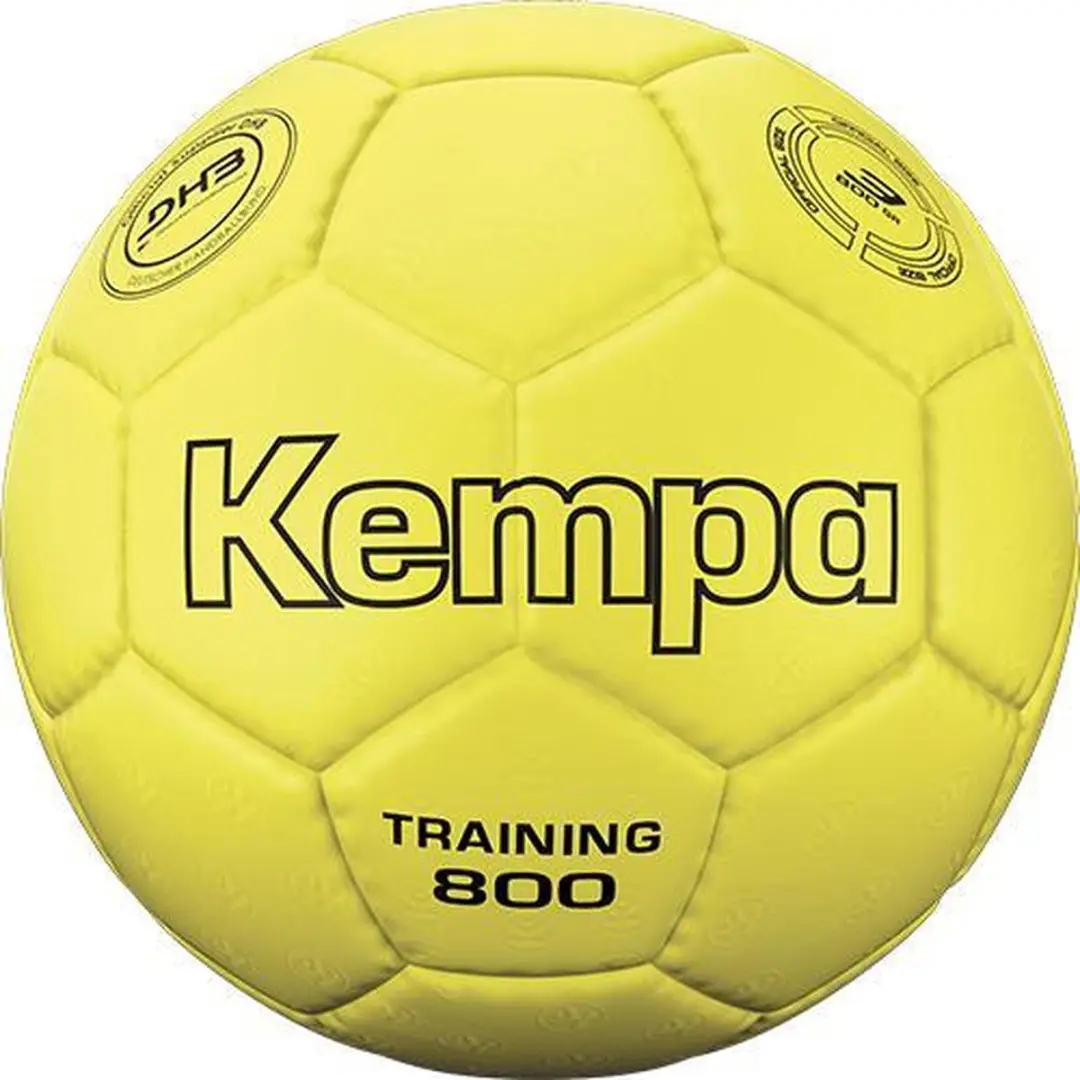 Kempa Training 800 Handbal - Maat 3 - Geel/Zwart - afbeelding 5 van 5