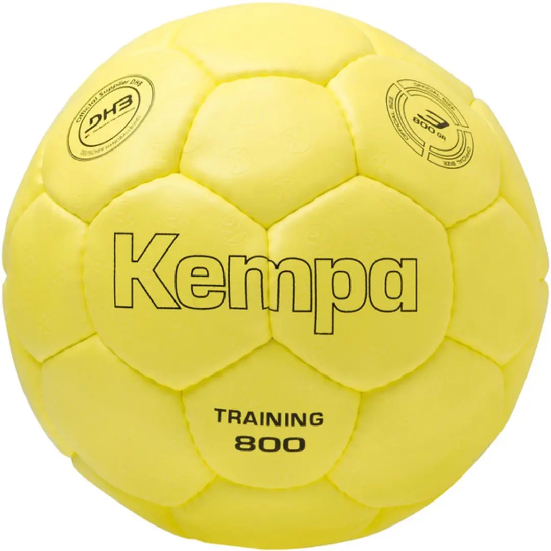 Kempa Training 800 Handbal - Maat 3 - Geel/Zwart - afbeelding 3 van 5