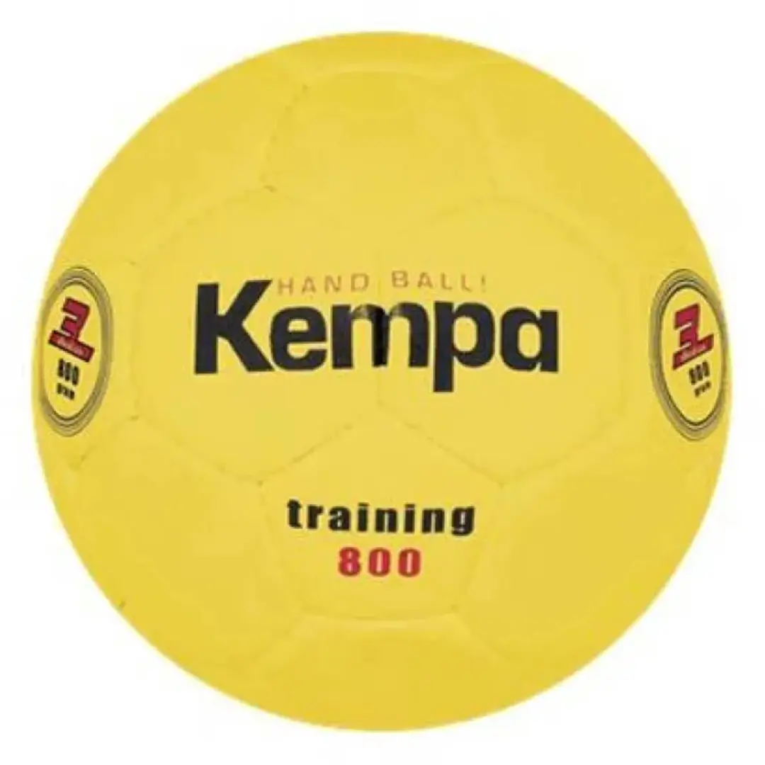 Kempa Training 800 Handbal - Maat 3 - Geel/Zwart - afbeelding 4 van 5