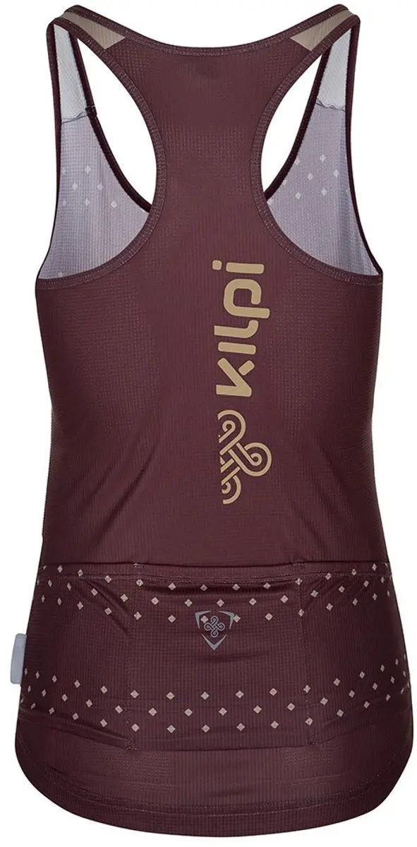 Kilpi Vai Damestanktop - Rood - 34 - afbeelding 2 van 5