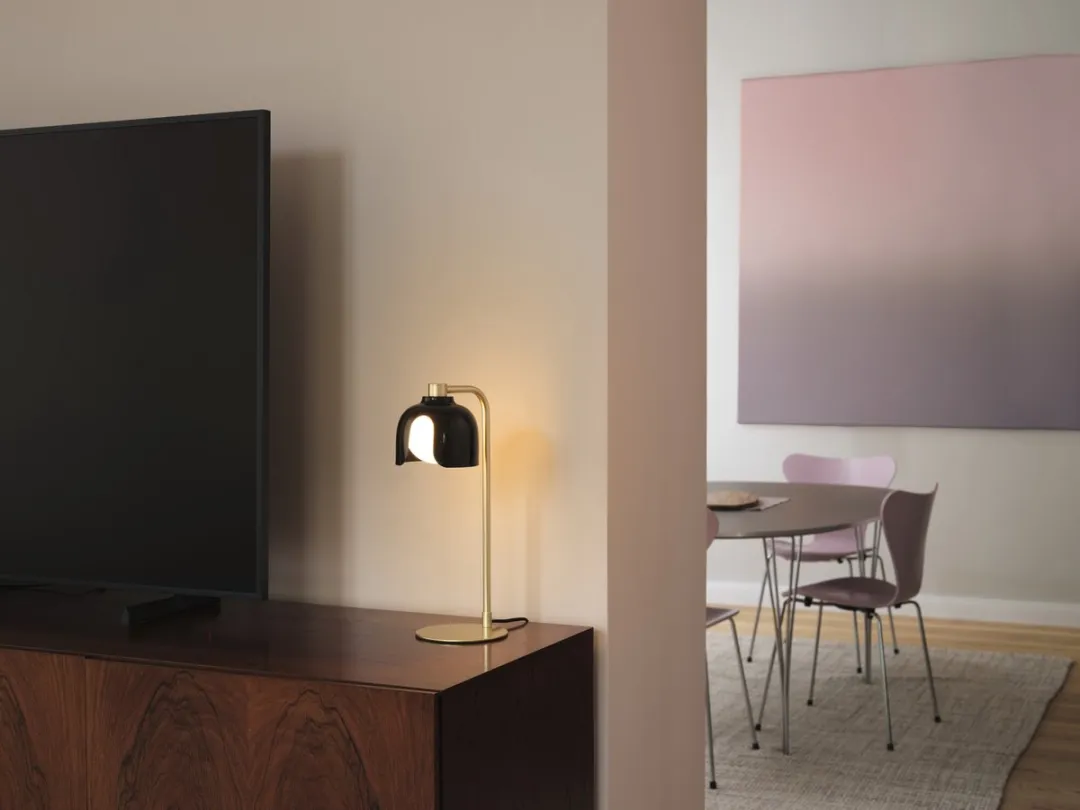 Osram Decor Corolle Tafellamp G9 - Zwart Metaal Glas