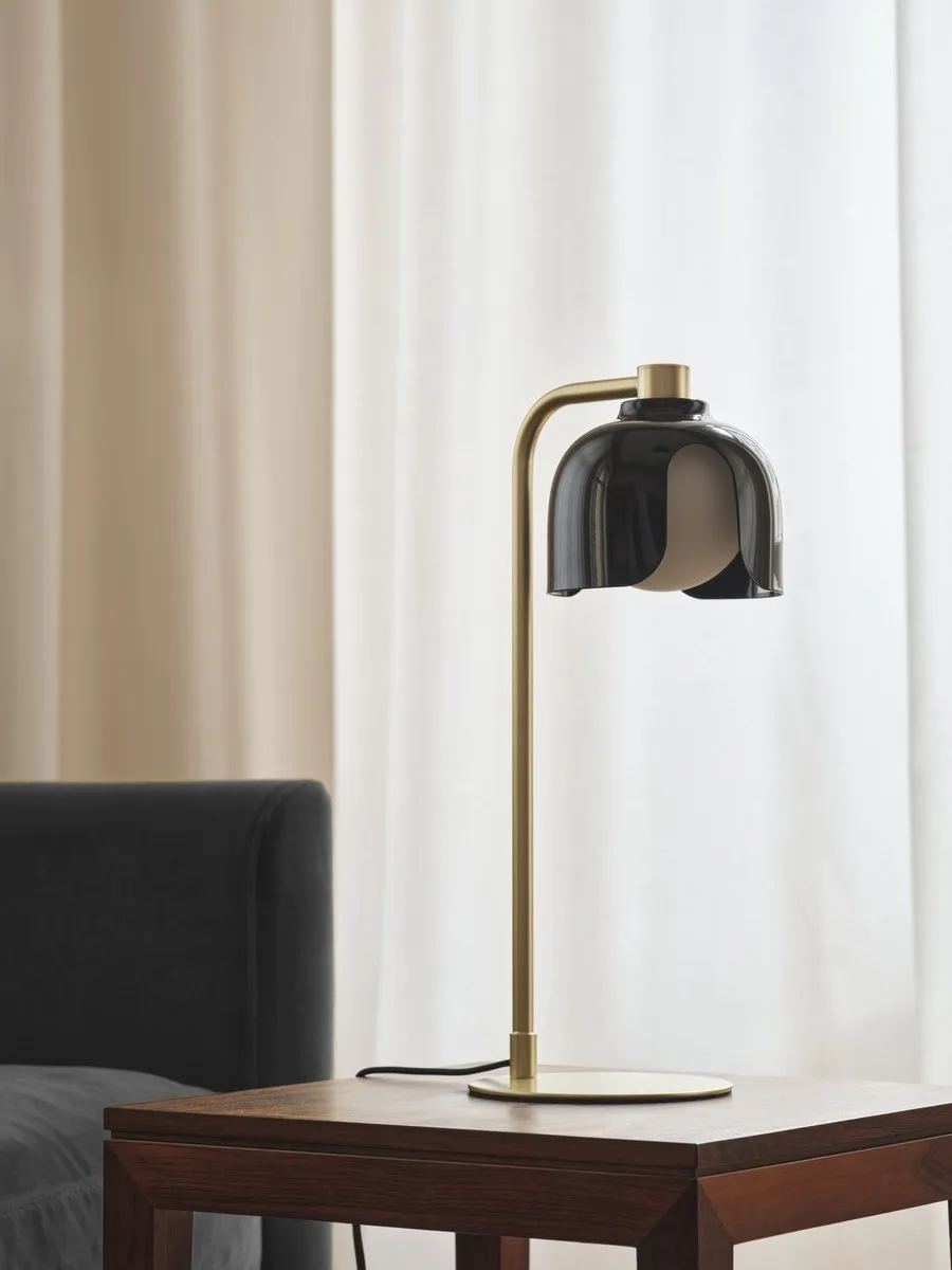 Osram Decor Corolle Tafellamp G9 - Zwart Metaal Glas