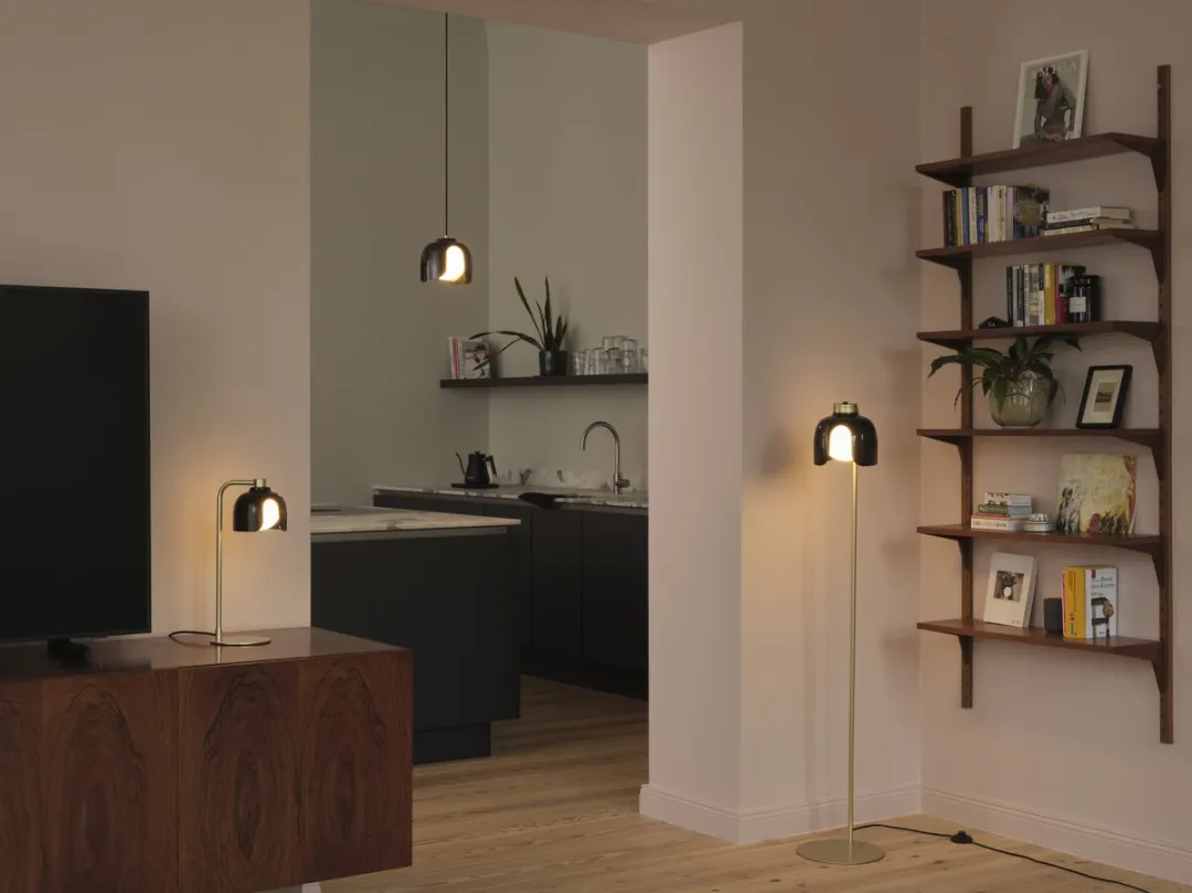 Osram Decor Corolle Tafellamp G9 - Zwart Metaal Glas - afbeelding 6 van 6