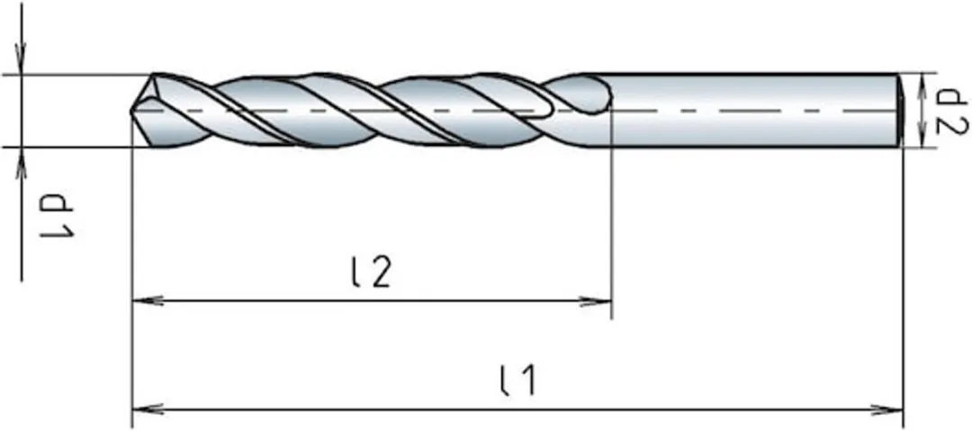 Würth VHM Spiraalboor DIN 338 6,5mm