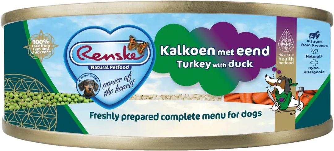 Renske Blik Vers Gestoomd Complete Menu Kalkoen - Eend 24x