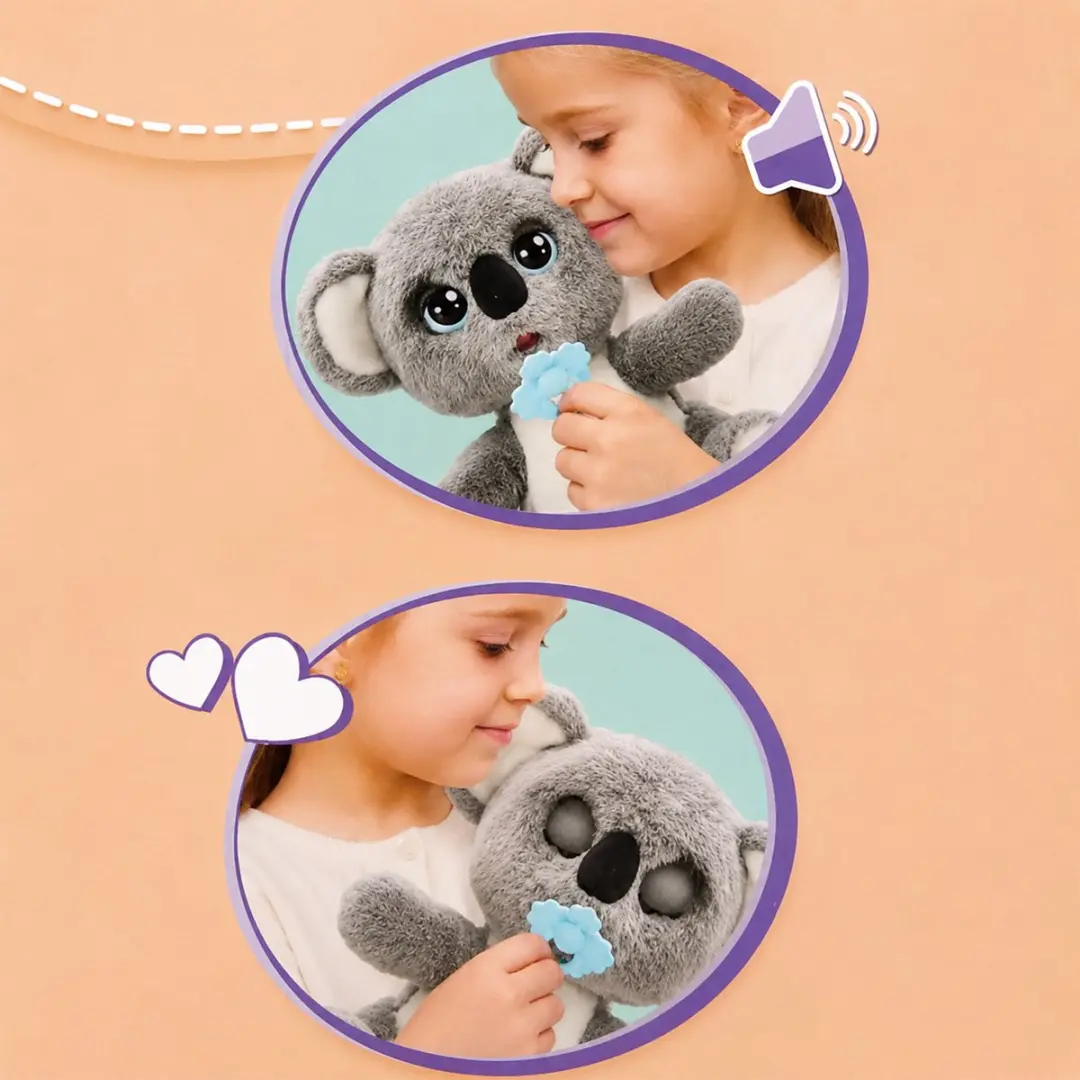 IMC Toys Baby Paws Koala Interactieve Knuffel - afbeelding 4 van 6