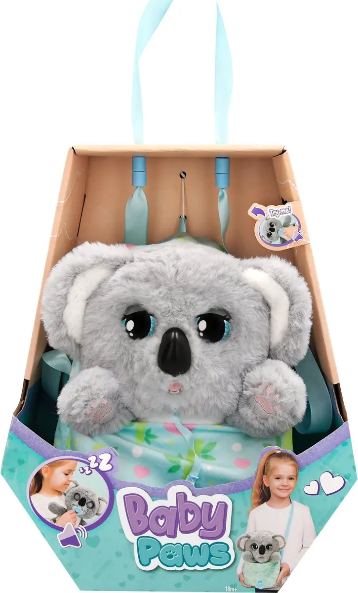 IMC Toys Baby Paws Koala Interactieve Knuffel - afbeelding 6 van 6