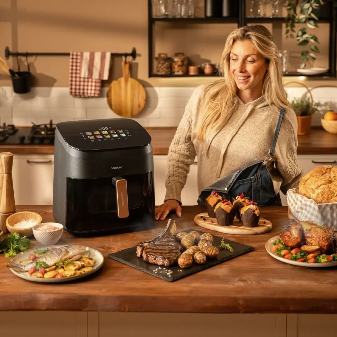 Cecotec Cecofry&Grill Smokin' 8500 Friteuse - 8,5L - 2200W - afbeelding 3 van 6