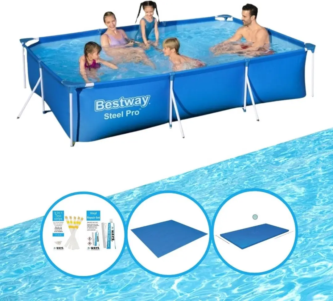 Bestway Zwembad Steel Pro 300x201x66 cm