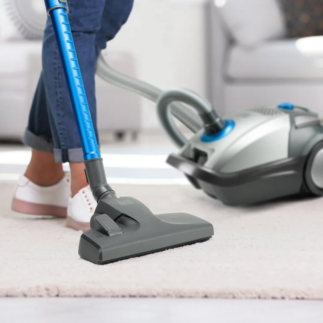 BLACK+DECKER BXVMB700E Stofzuiger 700W - Grijs/Blauw