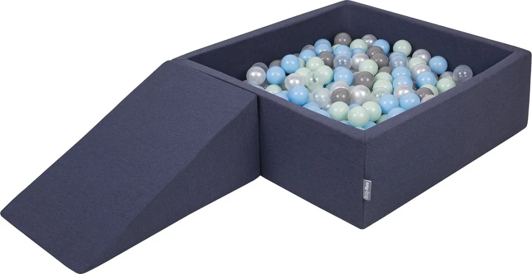 KiddyMoon Ballenbak 90x30cm Vierkant