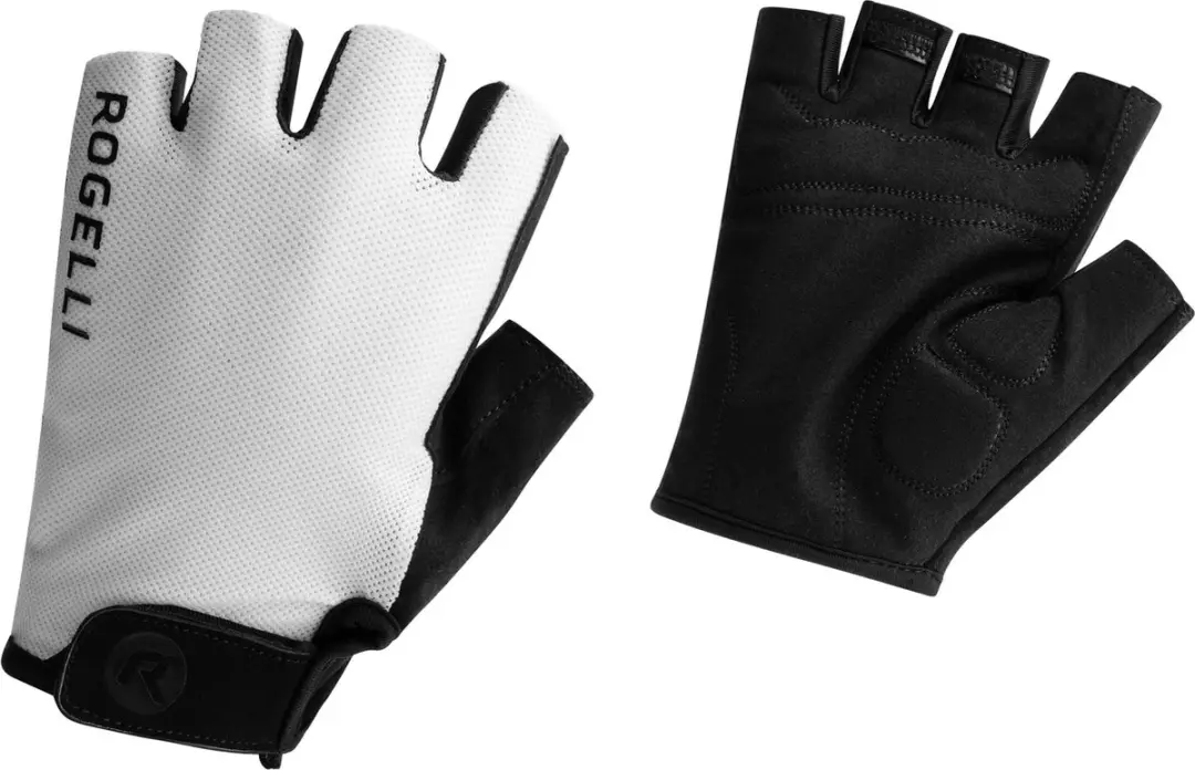 Rogelli Core Heren Fietshandschoenen Zomer - Wit - afbeelding 3 van 6