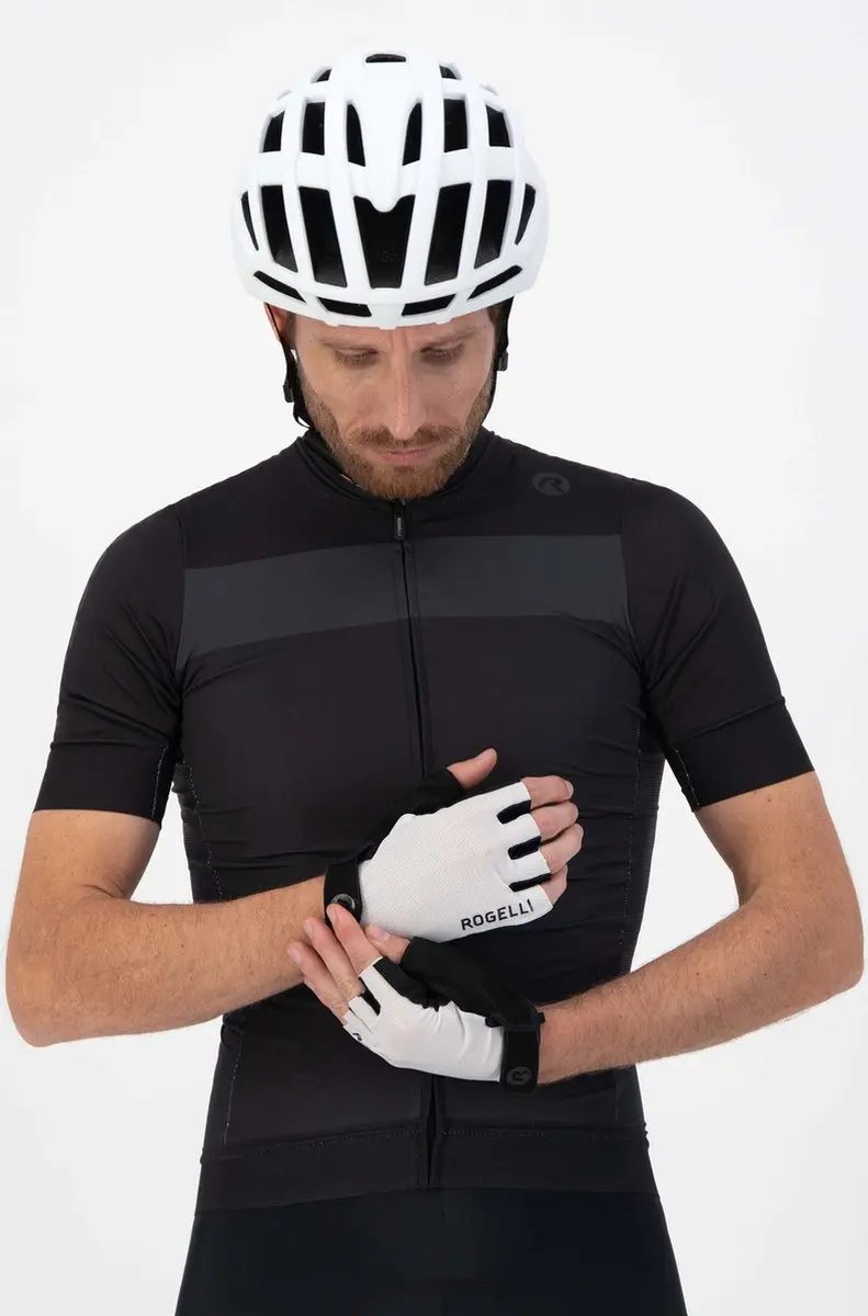 Rogelli Core Heren Fietshandschoenen Zomer - Wit - afbeelding 4 van 6