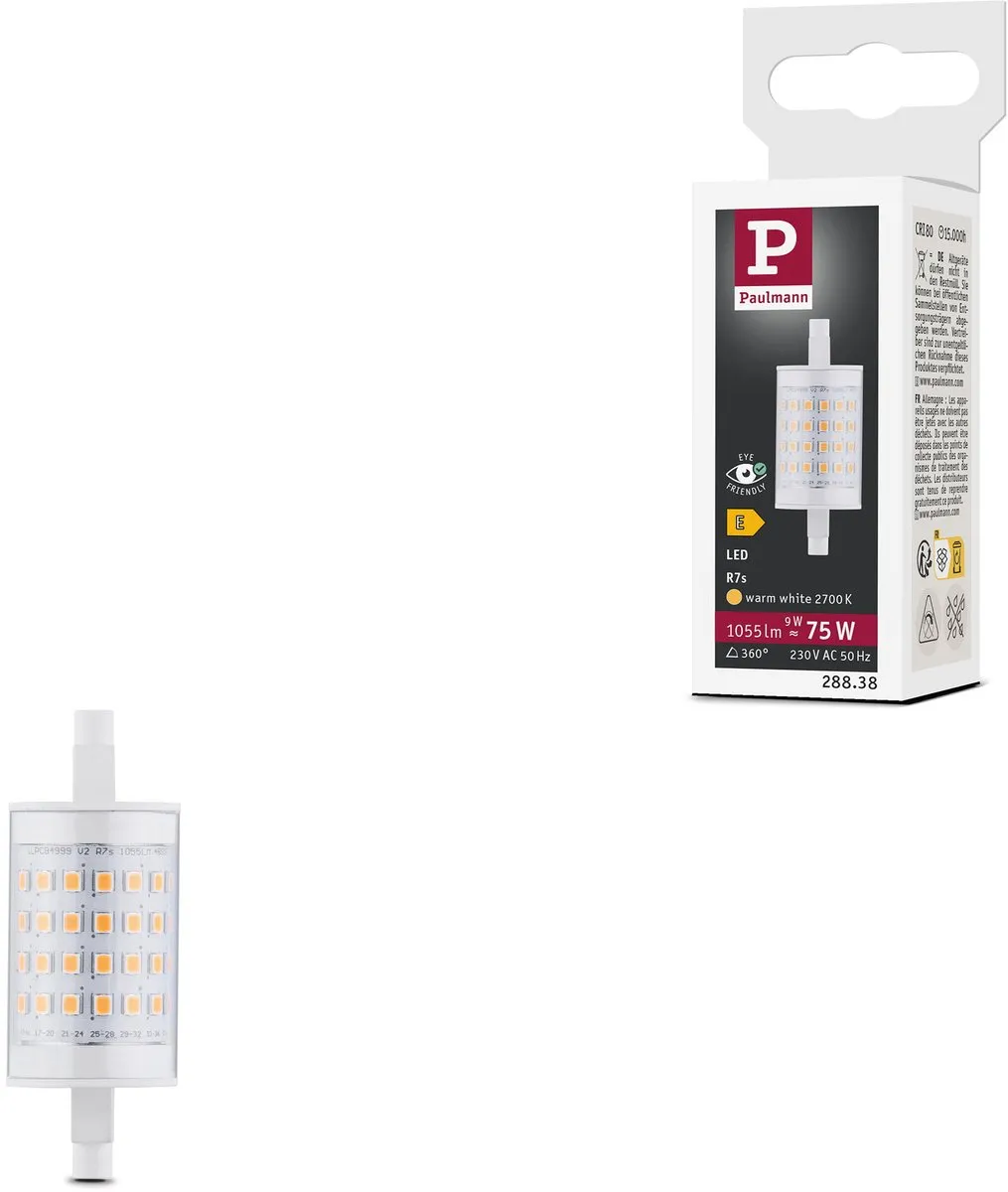 Paulmann LED-staaf R7s 78mm 9W 1055lm