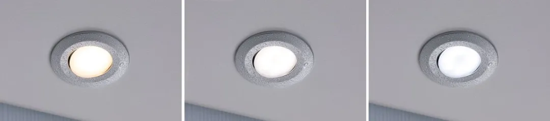 Paulmann LED-inbouwlamp Calla Set 3x5W 400lm 90mm - Chroom mat