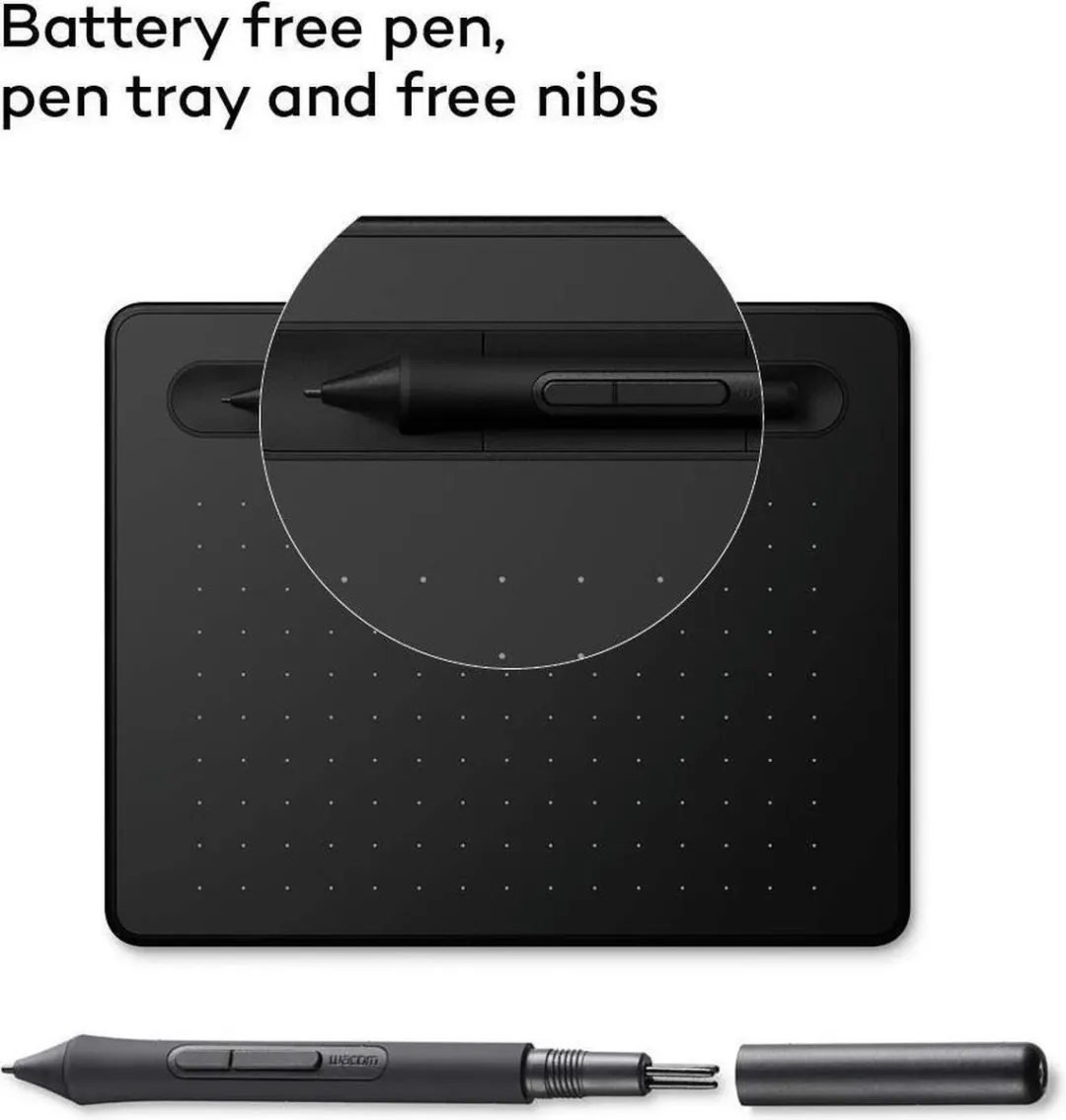 Wacom Intuos S - Grafische Tablet - USB aansluiting - Zwart