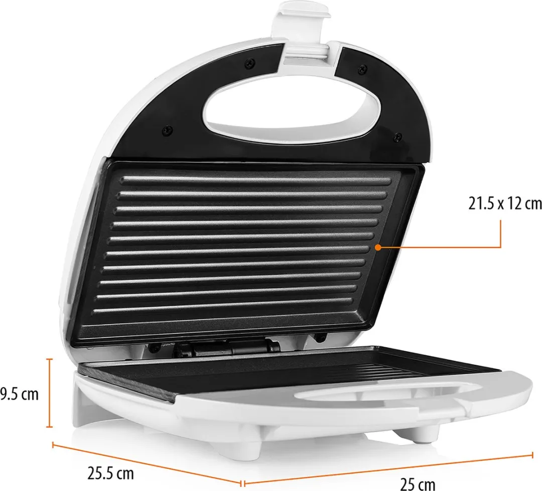 Tristar SA-3050 Tostiapparaat 750W - 2 Platen - Wit