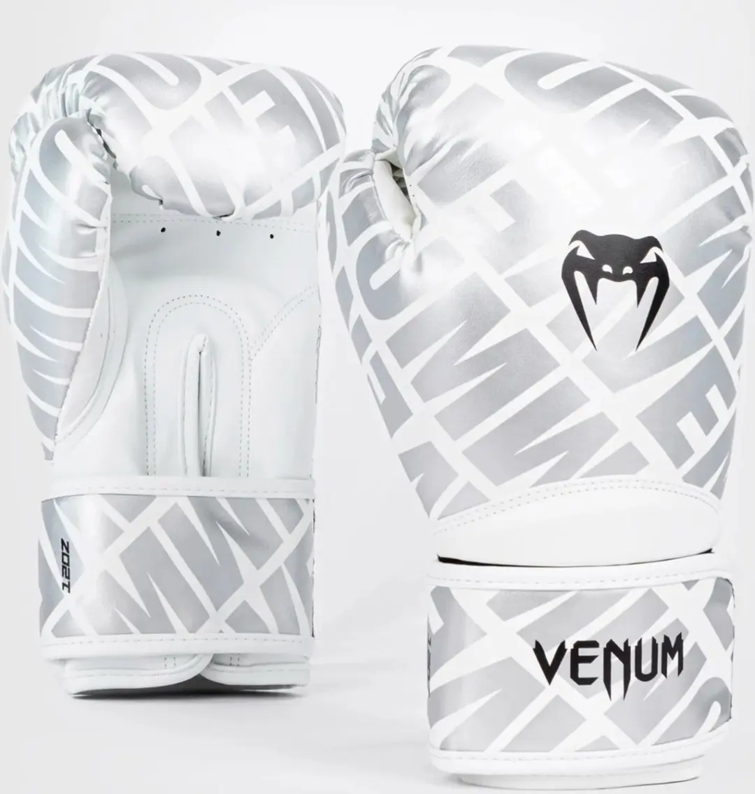 Venum Contender 1.5 XT Bokshandschoenen Wit Zilver 12 oz