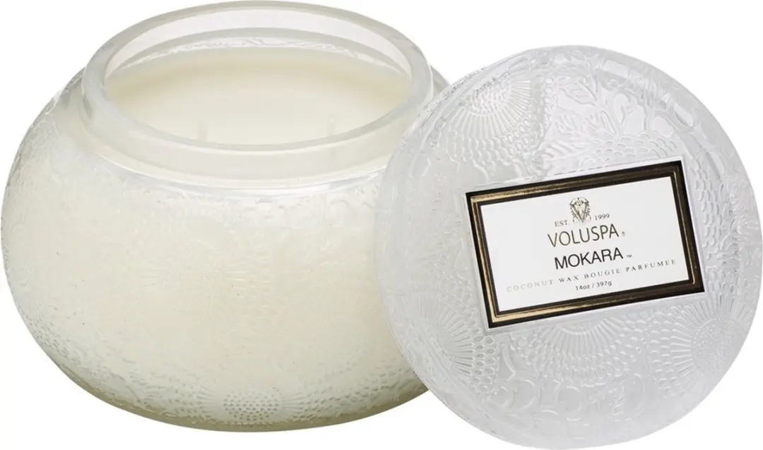 Voluspa Chawan Bowl Geurkaars Mokara - 400gr - afbeelding 2 van 3