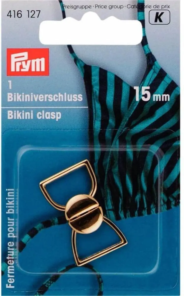 Prym Bikini- en ceintuursluiting haak roestbestendig