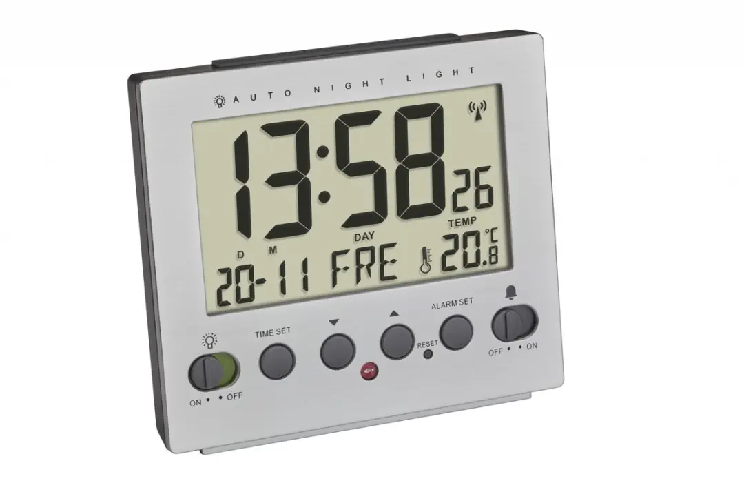 TFA Dostmann 60.2561.55 Wekker Zendergestuurd