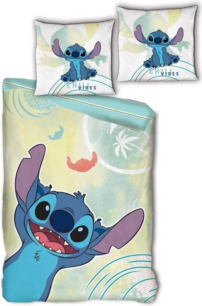 Lilo & Stitch Dekbedovertrek 140x200cm - Katoen - afbeelding 2 van 3