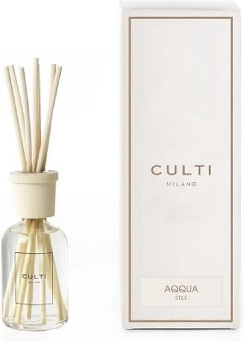 Culti Stile Classic Aqqua Geurstokjes 500ml - afbeelding 2 van 6
