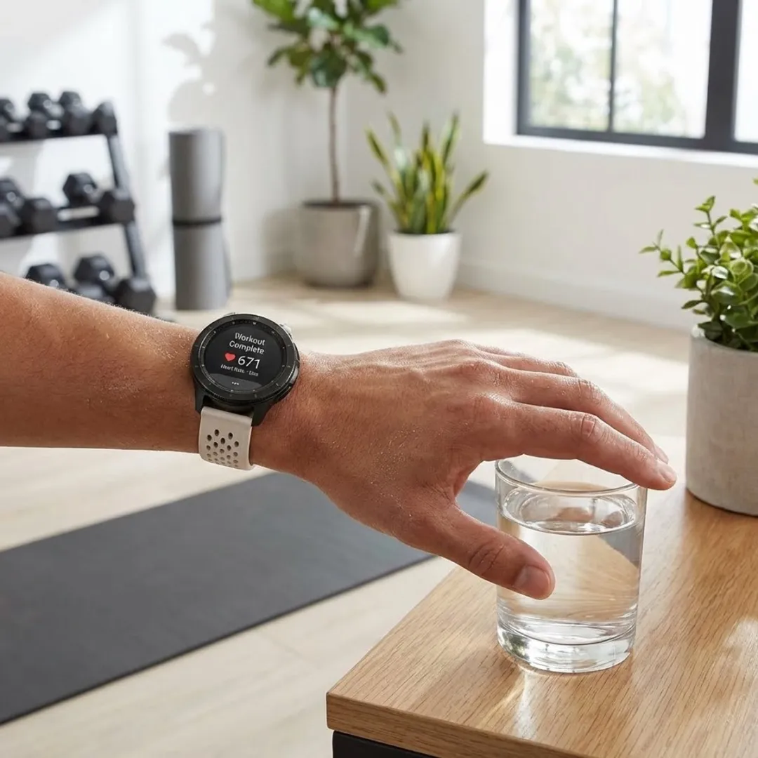 NUVEX Sterrenlicht Horlogebandje 18mm - Silicone - o.a. Amazfit