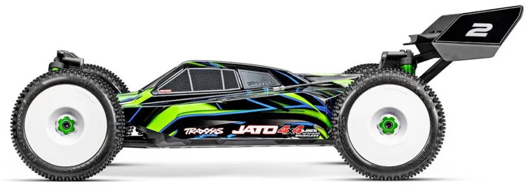 Traxxas JATO 4x4 VXL 4S Brushless RC Auto - Groen