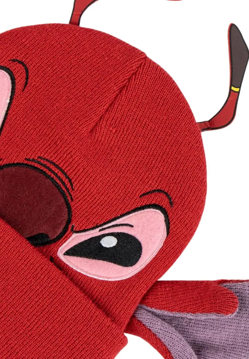 Leroy Kindermuts Stitch Rood