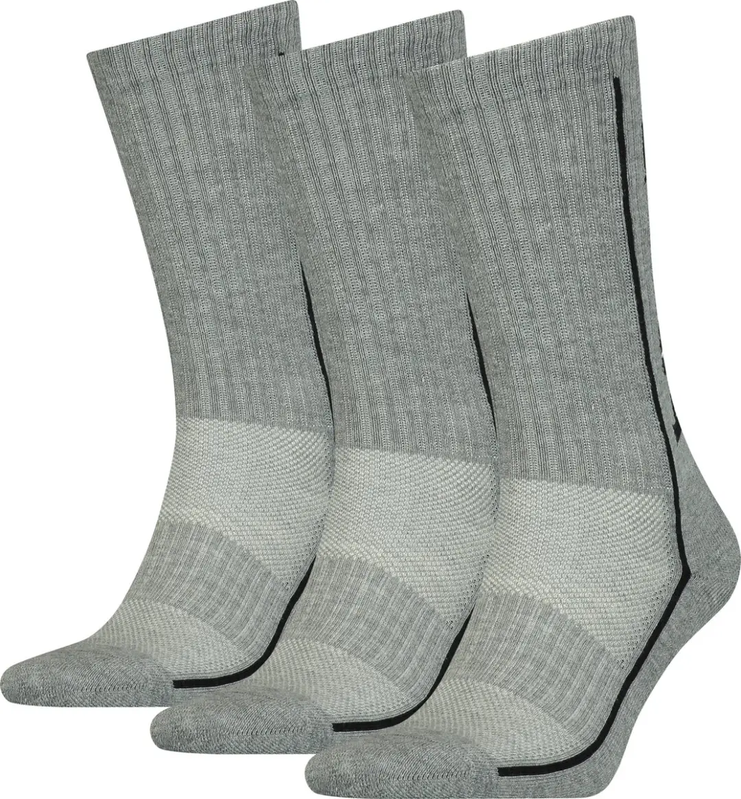 HEAD Sokken Performance Crew 3-pack Grijs-35/38