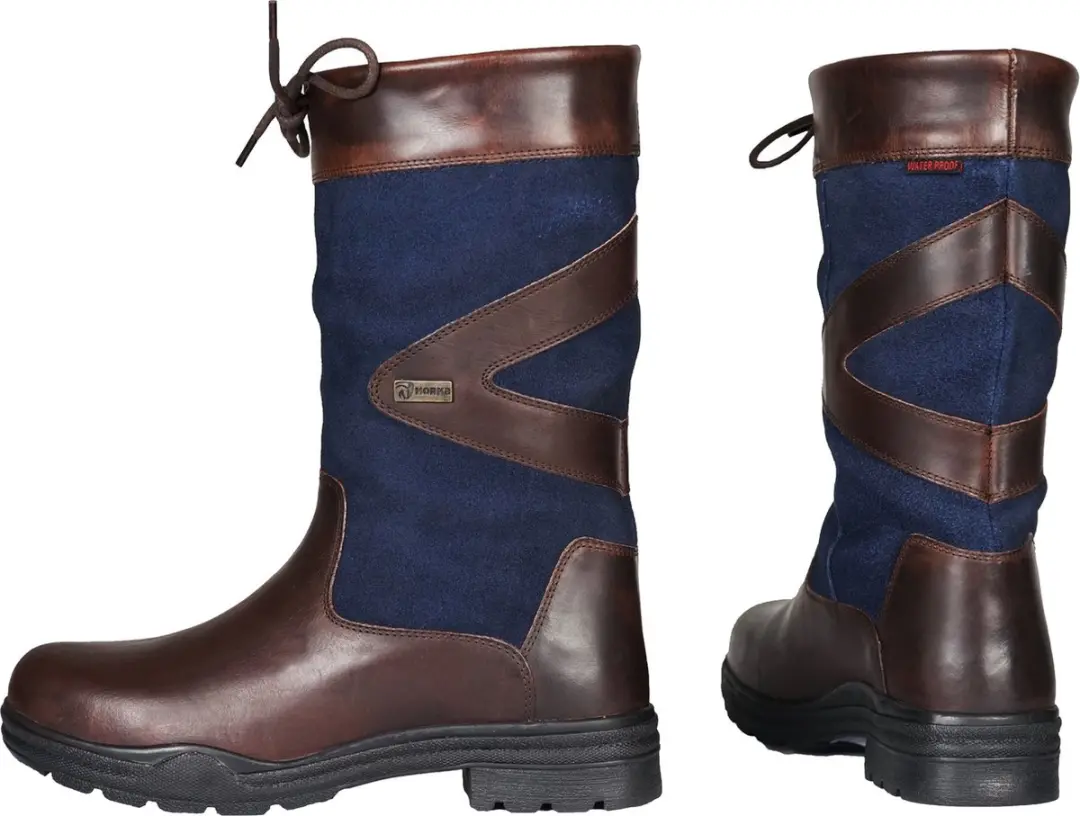 Horka Outdoorlaarzen Greenwich Kort Unisex Blauw Maat 43