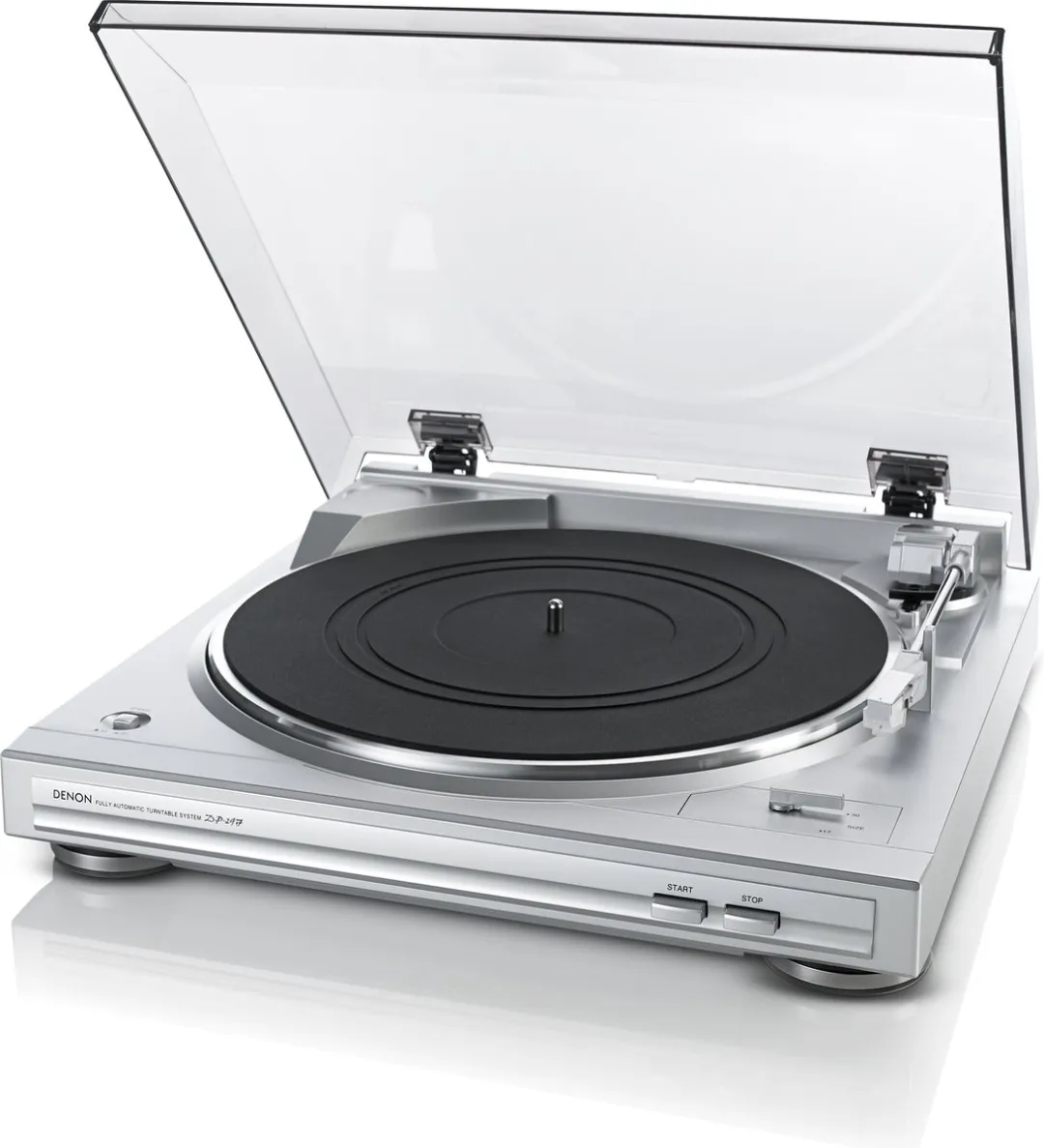 Denon DP-29F Platenspeler - Zilver