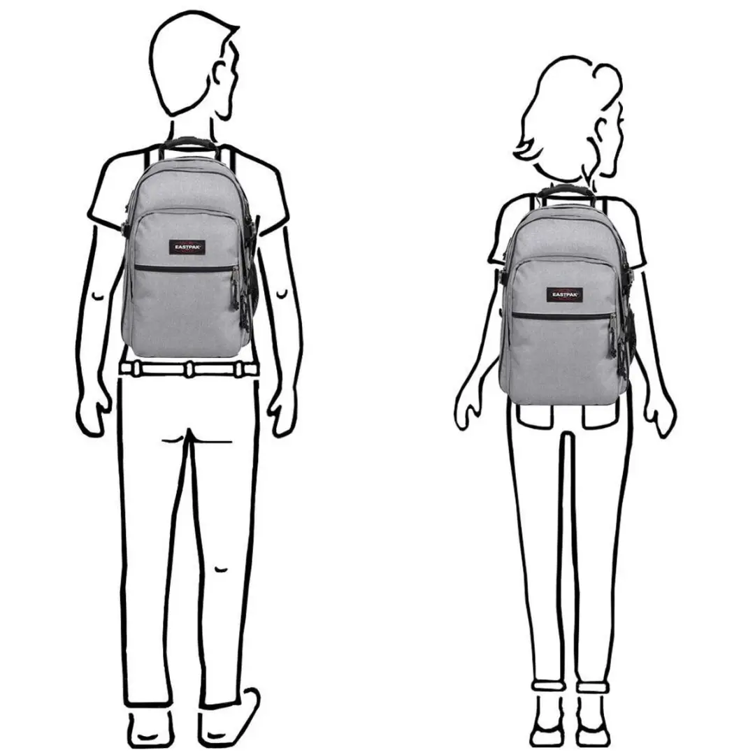 Eastpak Tutor Rugzak 39L - 15 inch - Sunday Grey - afbeelding 6 van 6