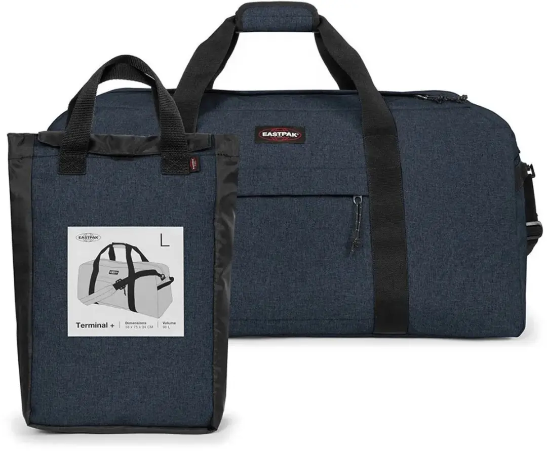 Eastpak Terminal Reistas 96L - Triple Denim - afbeelding 3 van 6