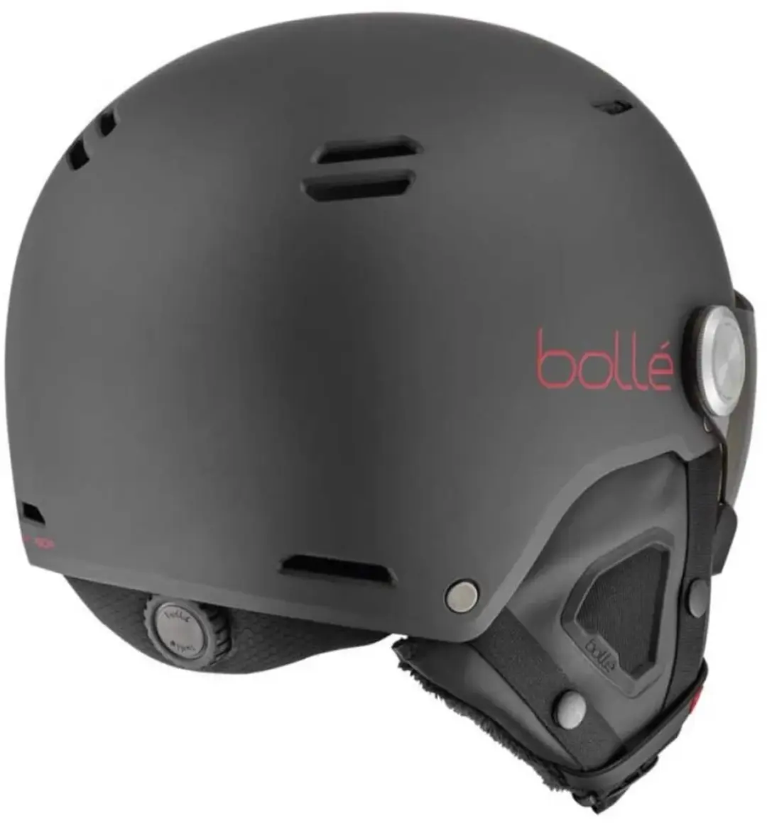 Bollé Might Visor Skihelm BH089003 - Titanium Red Matte - afbeelding 2 van 6