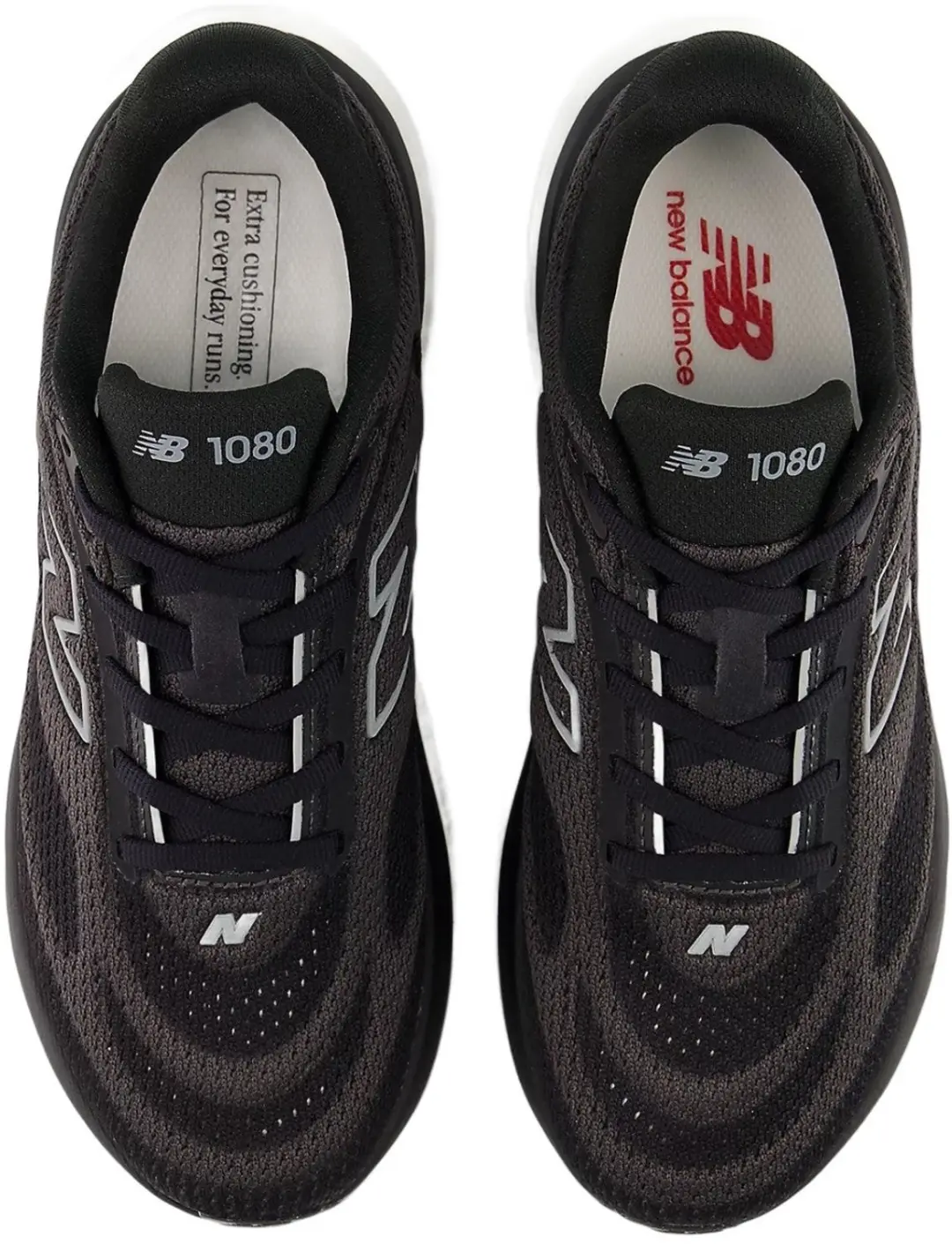 New Balance Fresh Foam X 1080 v15 Hardloopschoenen - Zwart - afbeelding 4 van 6