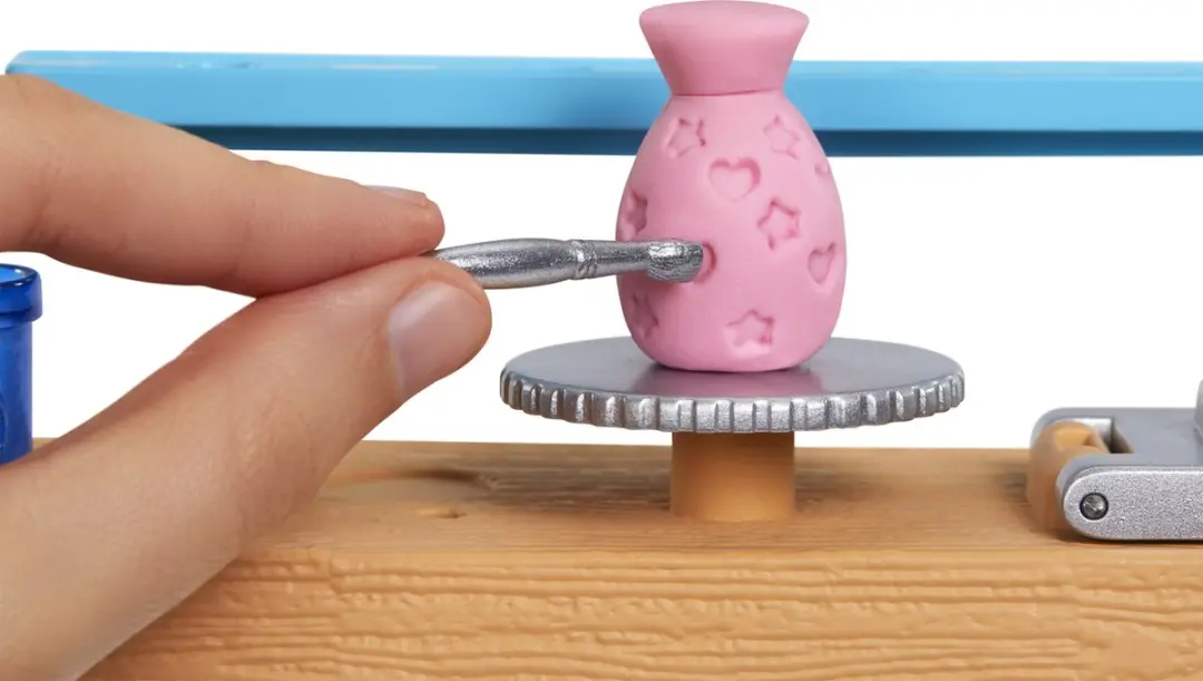 Barbie Relax & Create Kunststudio met Pop - afbeelding 5 van 6
