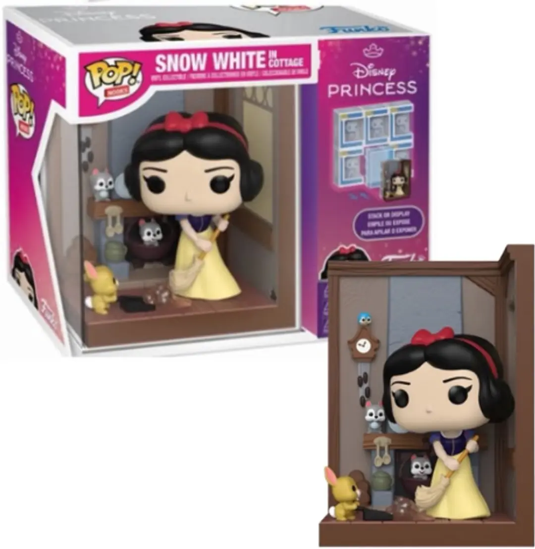Snow White Snow White in Cottage (Pop! Nooks) vinylfiguur Unisex Funko Pop!