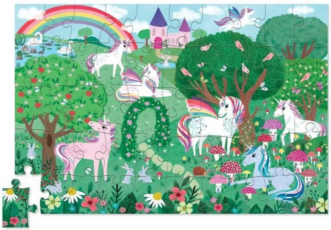 Crocodile Creek Puzzel Unicorn Dreams 50 Stuks