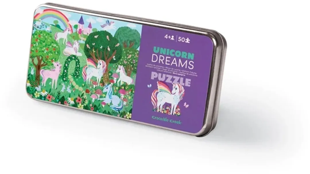 Crocodile Creek Puzzel Unicorn Dreams 50 Stuks