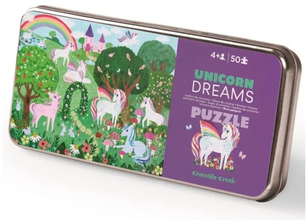 Crocodile Creek Puzzel Unicorn Dreams 50 Stuks