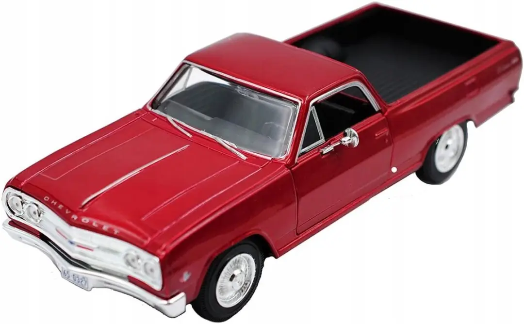 Maisto 1965 Chevrolet El Camino Metaal 1:25 Rood
