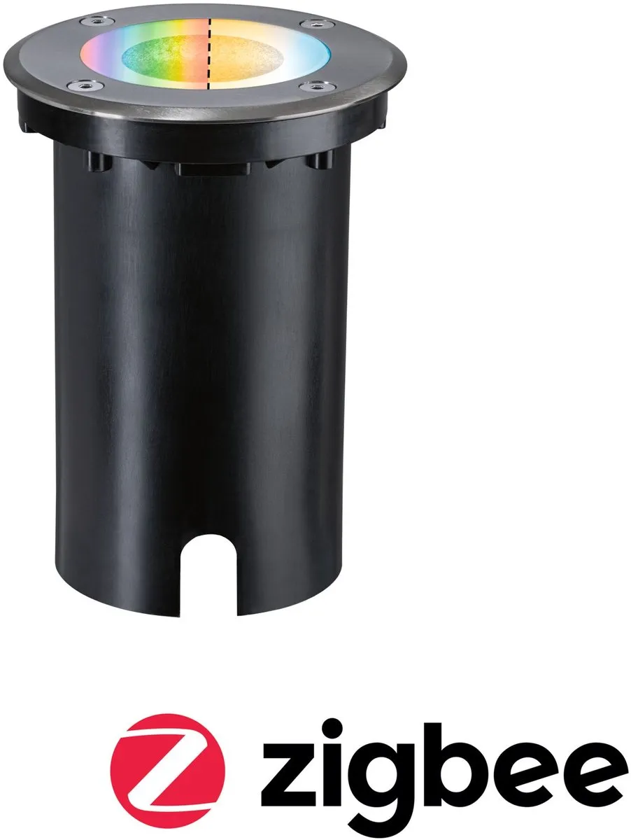 Paulmann LED Grondinbouwlamp Zigbee 3.0 Floor IP67 110mm RGBW+ - 4,9W