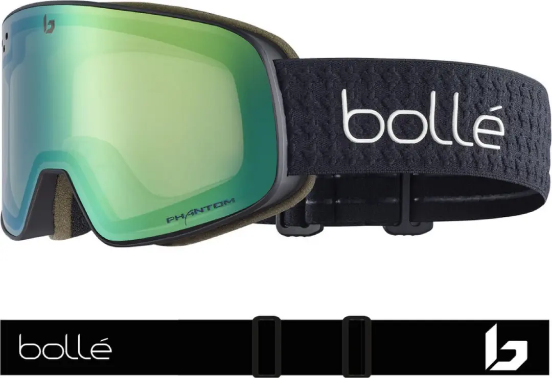Bollé Nevada Photochromic Skibril - Zwart | Categorie 1-3 - afbeelding 5 van 6