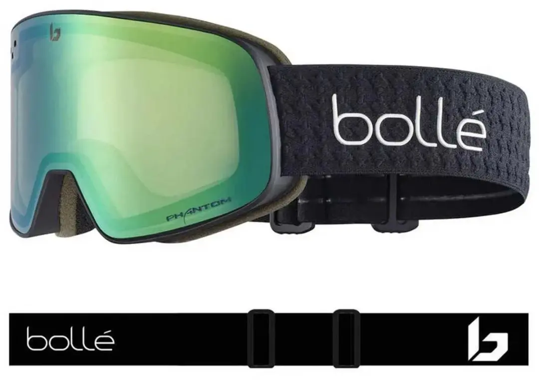 Bollé Nevada Photochromic Skibril - Zwart | Categorie 1-3 - afbeelding 3 van 6